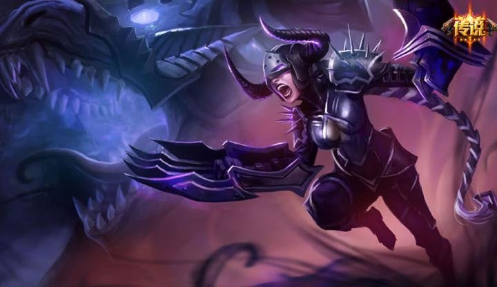 龙女黯黑魔龙皮肤多少钱