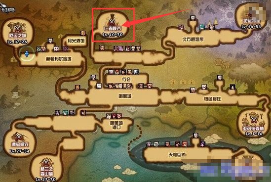 dnf里的死亡之塔在哪里