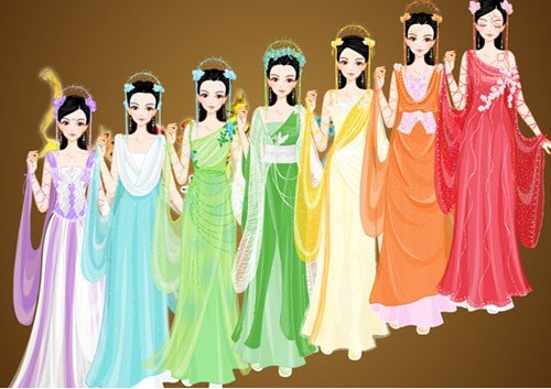 玉皇大帝七个女儿的名字叫什么