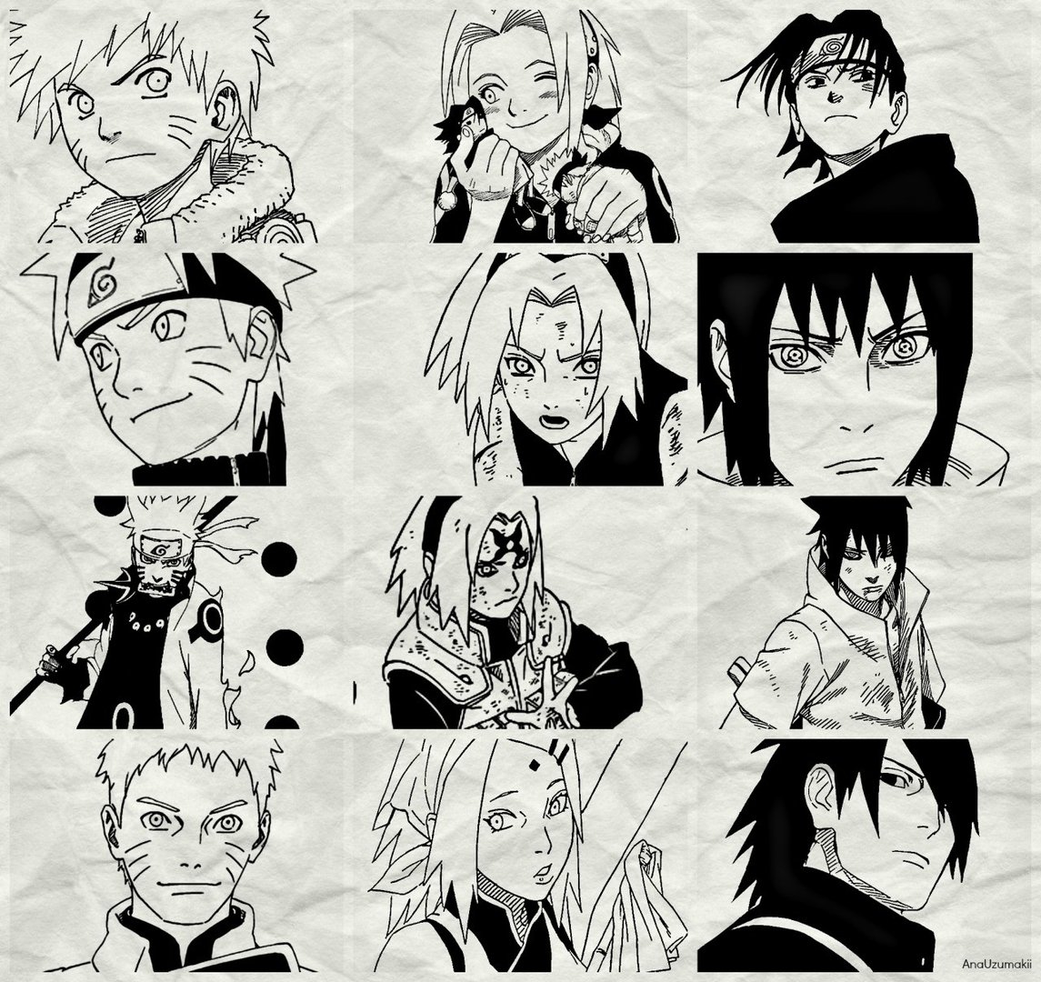 火影之木叶元师的主要角色