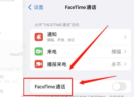 苹果怎么激活facetime通话