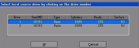怎样用ghost进行硬盘对拷?？