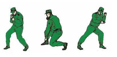 求军体拳第一套全套图解