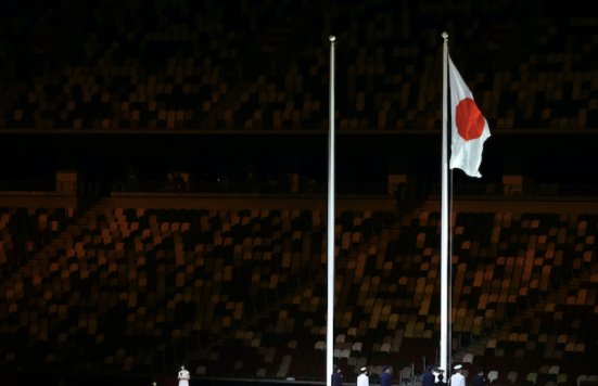 东京残奥会日本国旗升错了？