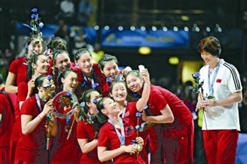 2006年女排世锦赛的中国女排情况