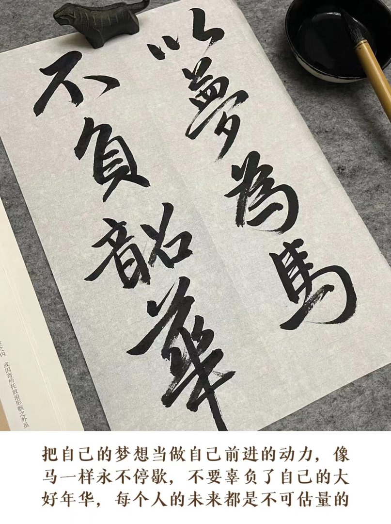 “以梦为马，不负韶华”是什么意思?