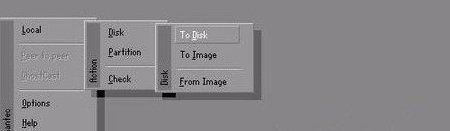 怎样用ghost进行硬盘对拷?？