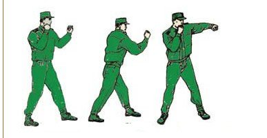 求军体拳第一套全套图解