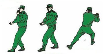 求军体拳第一套全套图解