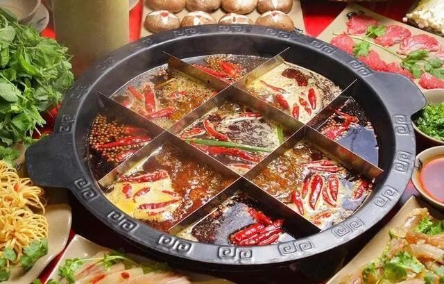 火锅里的九宫格最初是区分辣度的吗