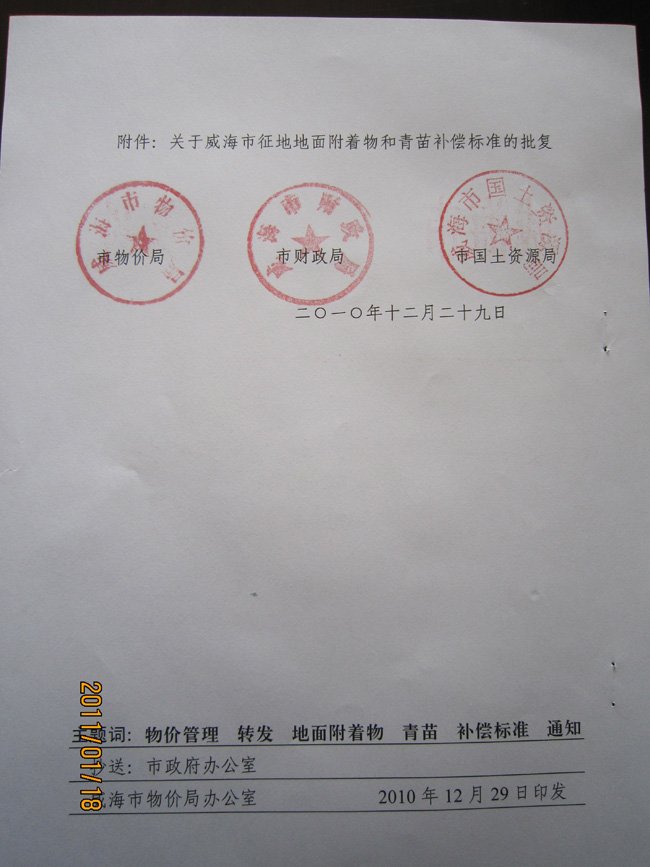 山东省物价局的主要职责