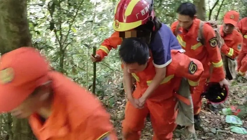 广西一14岁女孩上山采药失踪3天后获救，这位女孩是被怎么找到的？