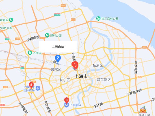 上海有几个火车站