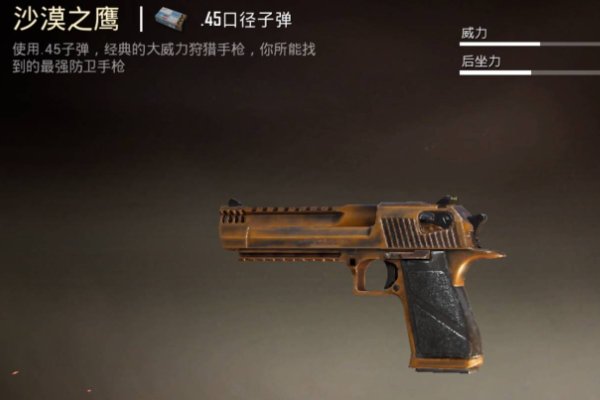 和平精英最弱的枪排名