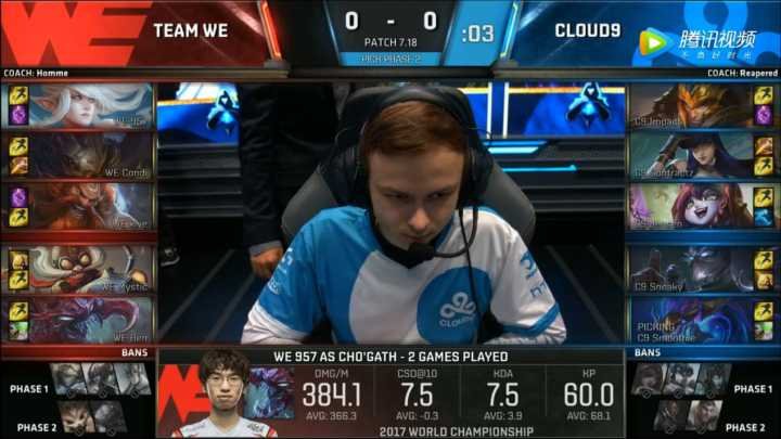 S7总决赛we VS C9时有什么精彩内容？