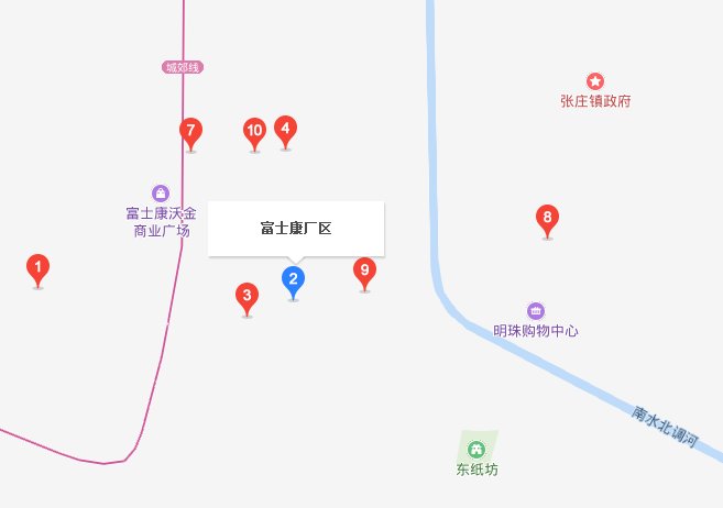 郑州的富士康在具体位置在哪里？