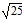 mathcad14中开根号怎么打