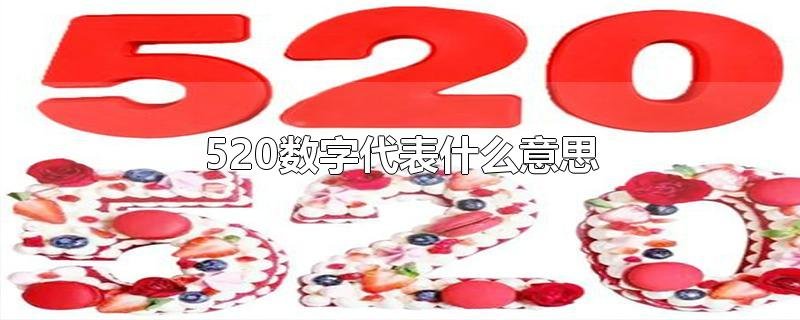 520数字代表什么意思