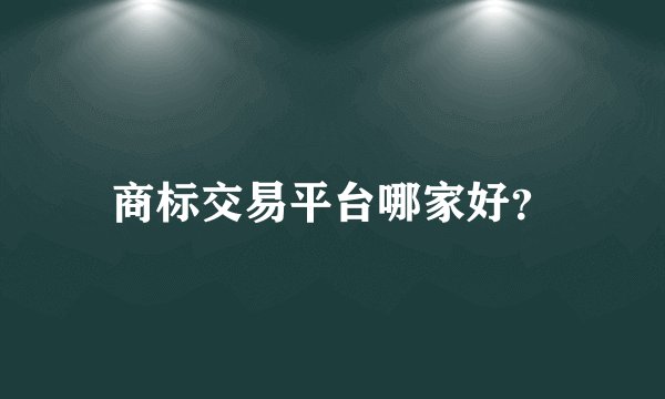 商标交易平台哪家好？
