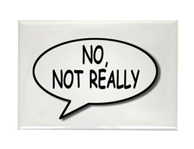 not really什么意思？