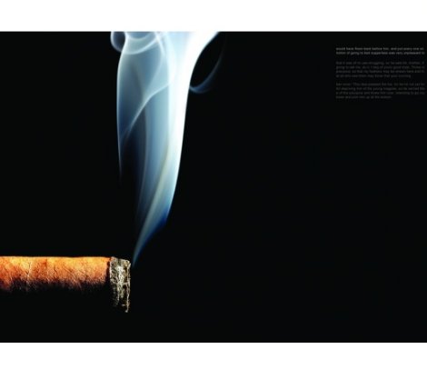 一支香烟冒烟符号