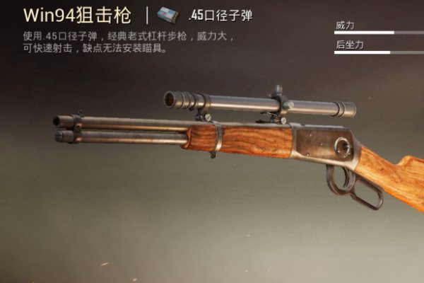 和平精英最弱的枪排名