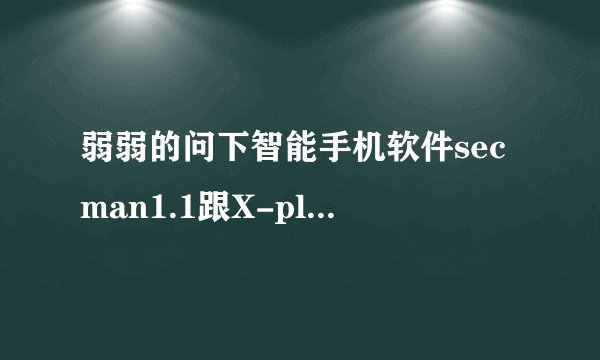 弱弱的问下智能手机软件secman1.1跟X-plore有什么区别