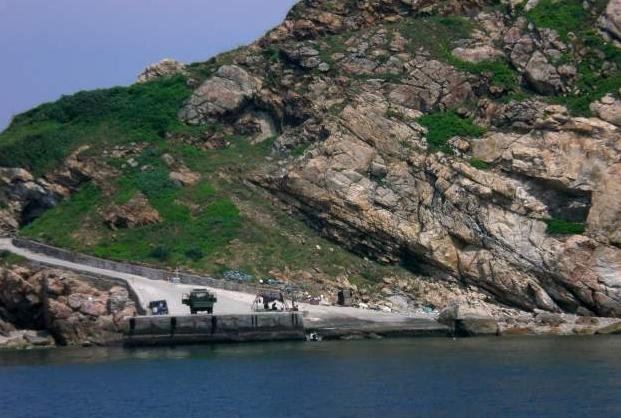 北尖岛的海岛建设