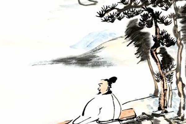 松风吹解带,山月照弹琴,这句话什么意思