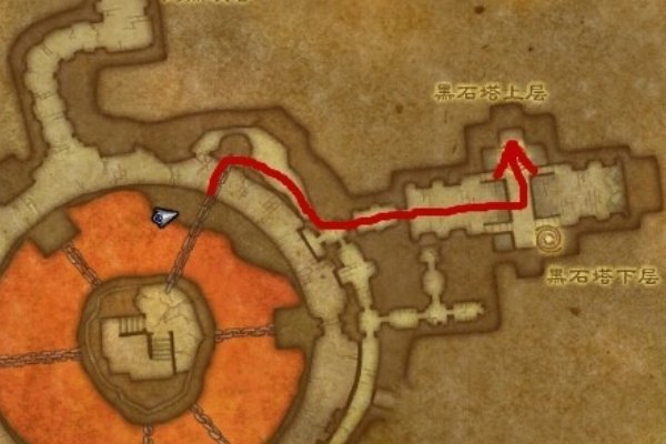 魔兽世界黑上入口在哪?