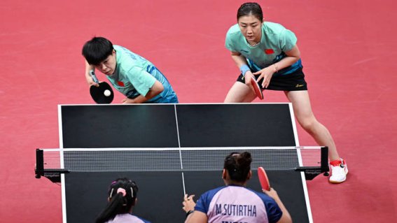 乒乓球女双是奥运会项目吗