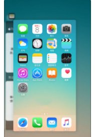 iphone8怎么关闭后台程序？