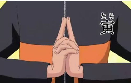 火影忍者影分身术的结印是什么??