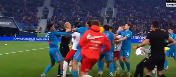 俄罗斯杯爆发大冲突：两队各三名球员染红，是否有影响到接下来的比赛？