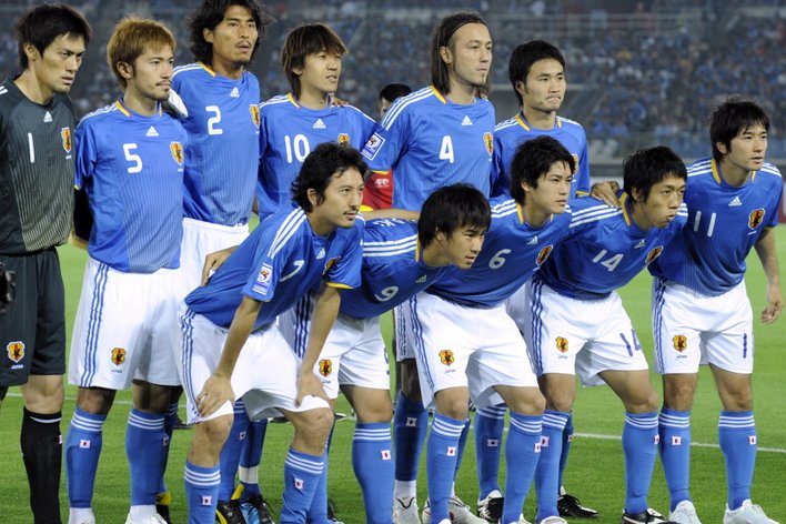 日本亚足球队世界排名