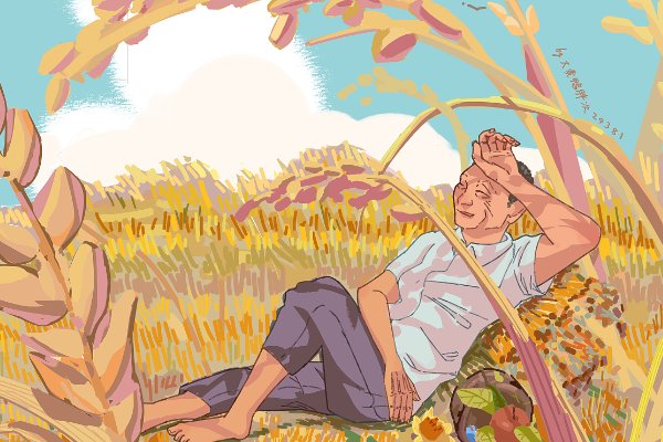 袁隆平禾下成凉梦原话