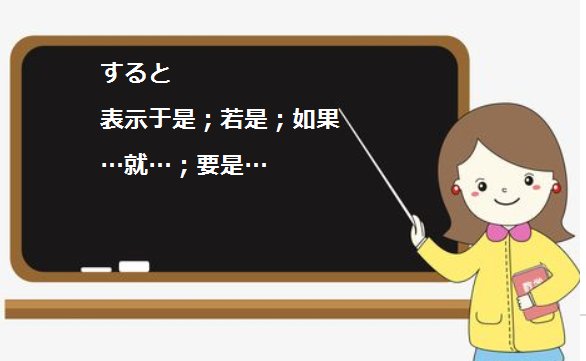 すると　的中文含义