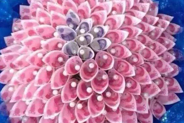 现金花束怎么做呢？