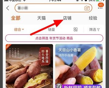 淘宝怎么搜索店铺