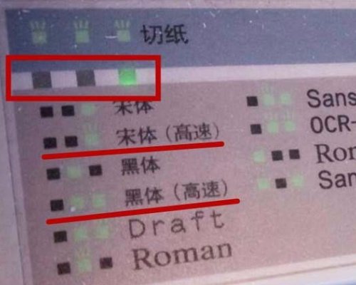 我的针式打印机出现乱码怎么办?