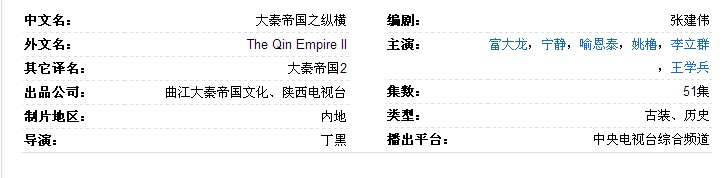 大秦帝国之纵横电视剧全集一共多少集？