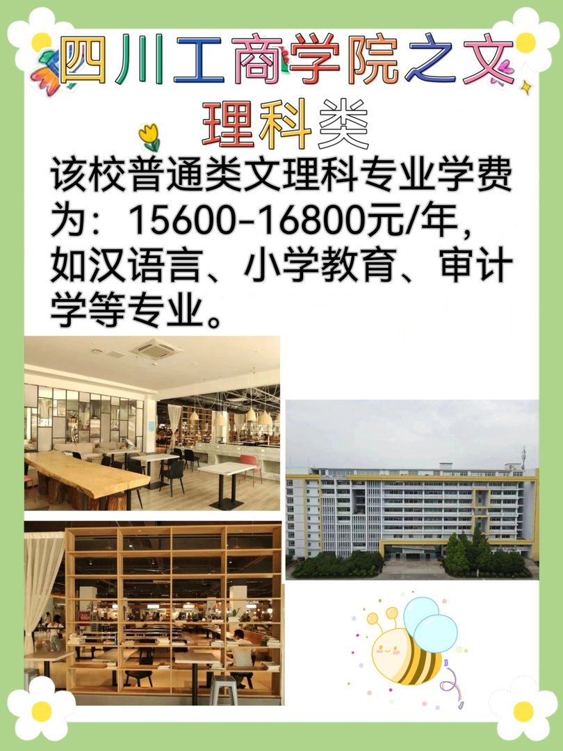四川工商学院学费