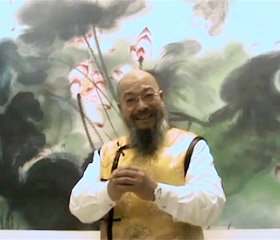 安云霁的画荷拜年