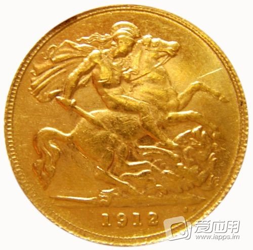 圣乔治屠龙的金属钱币