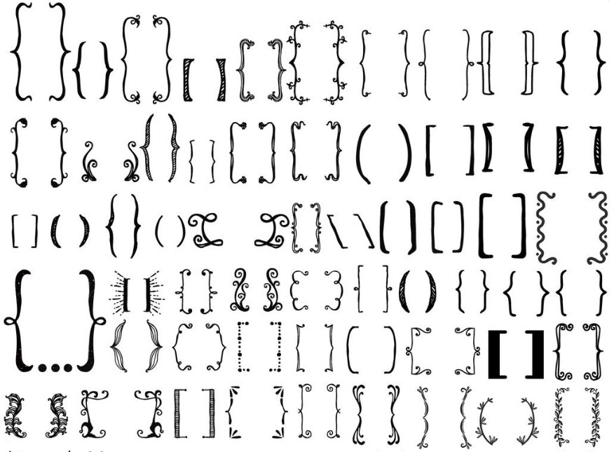 括号都有哪些种类？