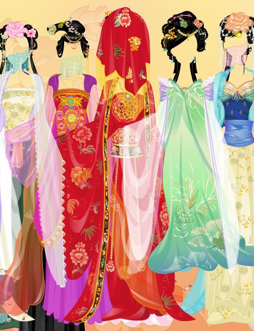 八仙女的主要作品
