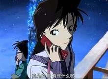 《沉默的十五分钟》小兰发现了新一就在她身边的证据.是什么证据?