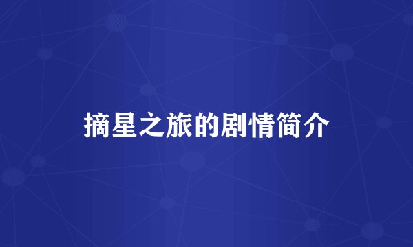 摘星之旅的剧情简介