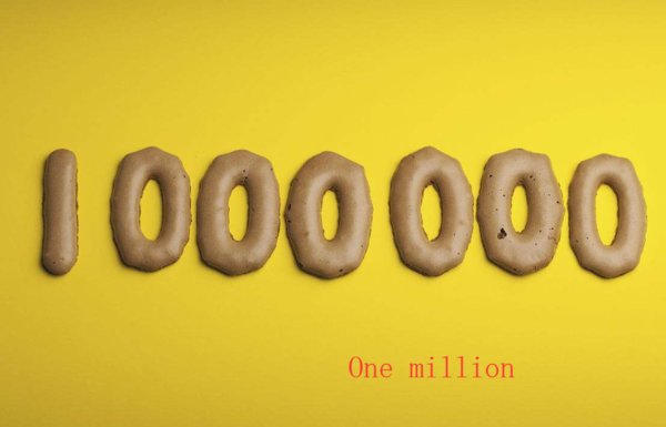 1000000用英语怎样读
