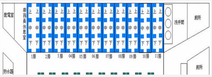 k1189卧铺车厢是什么样的图片